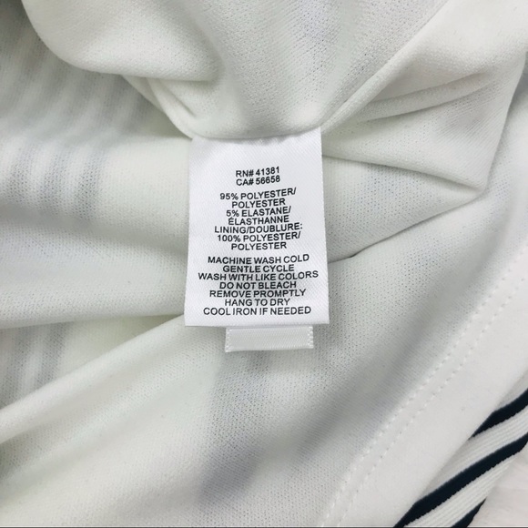 Lauren Ralph Lauren Black White Stripped Boat Neck Dress - Picture 6 of 10